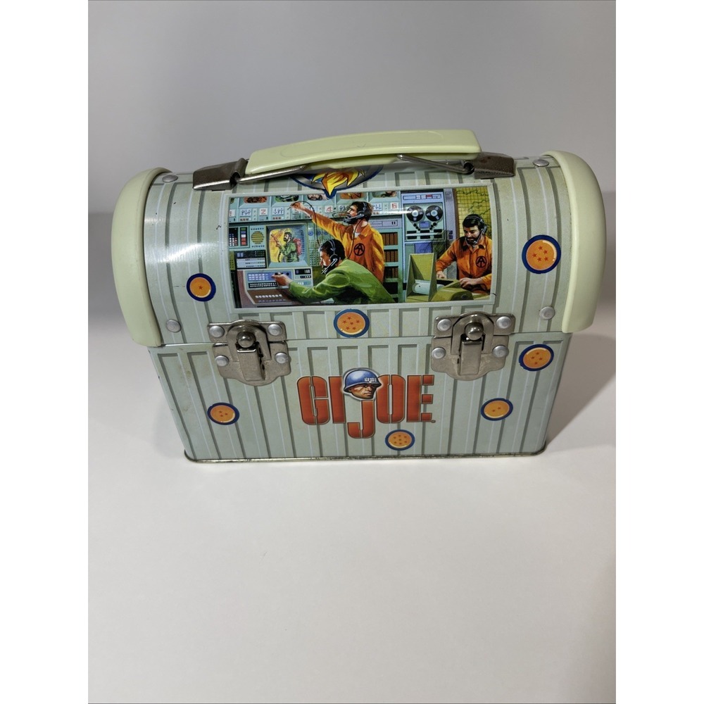 Vintage Hasbro 2000 GI Joe Tin Lunch Box Collectible Lunchbox